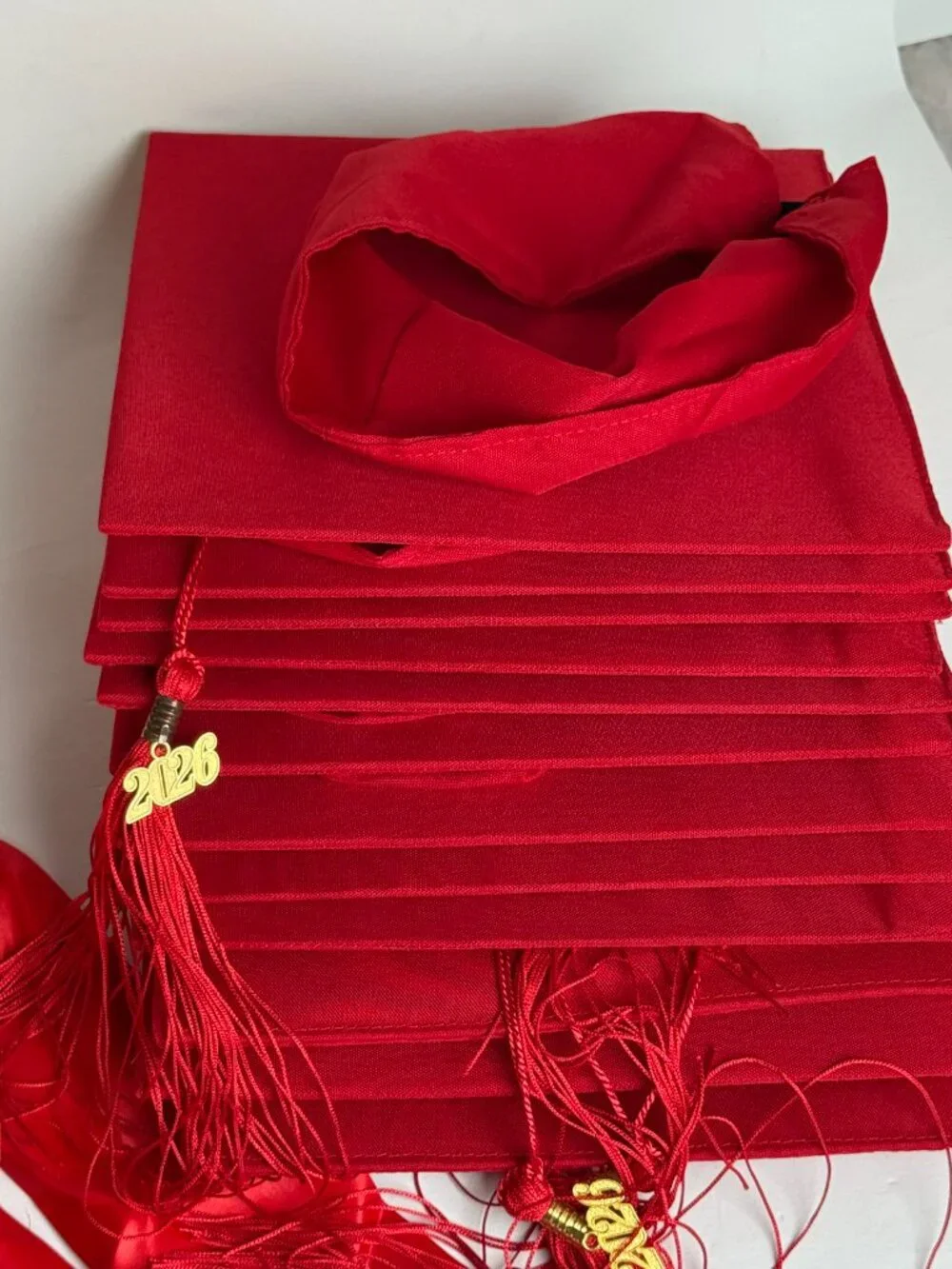 🎓12 Pairs/24 Pcs Child Size Preschool Graduation Cap and Stole Set Kindergarten